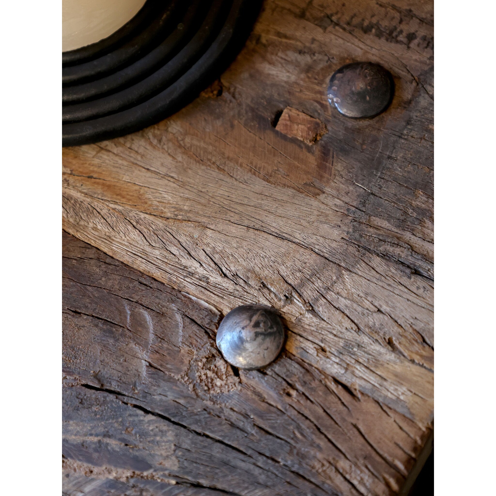 Grimaud Holz Tisch mit Schublade, natur 