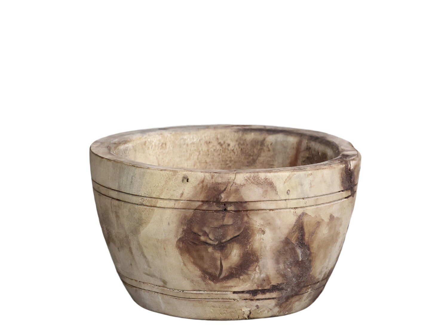 Grimaud Kerzen Schüssel für Deko, natur 