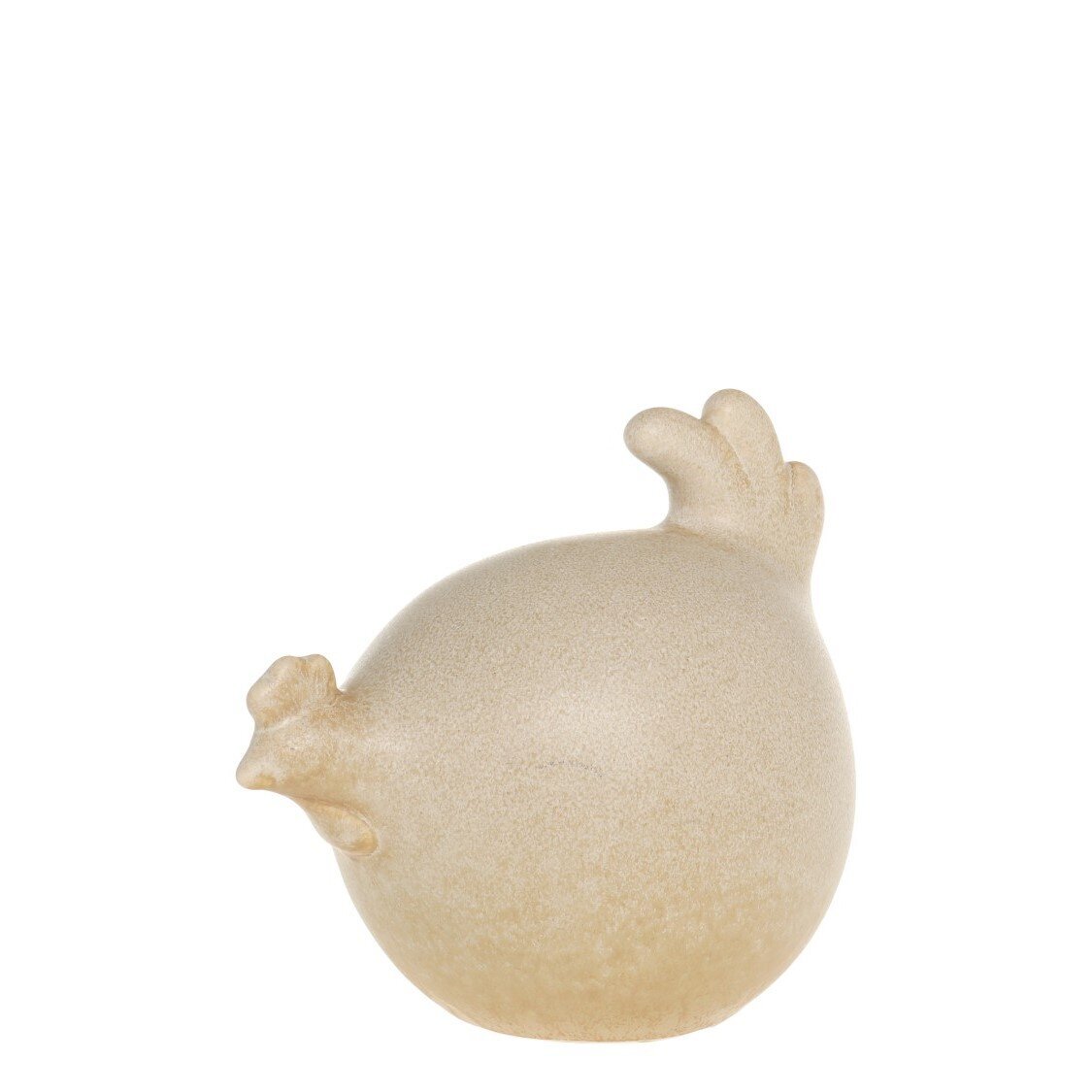 Henne aus Porzellan, antique latte