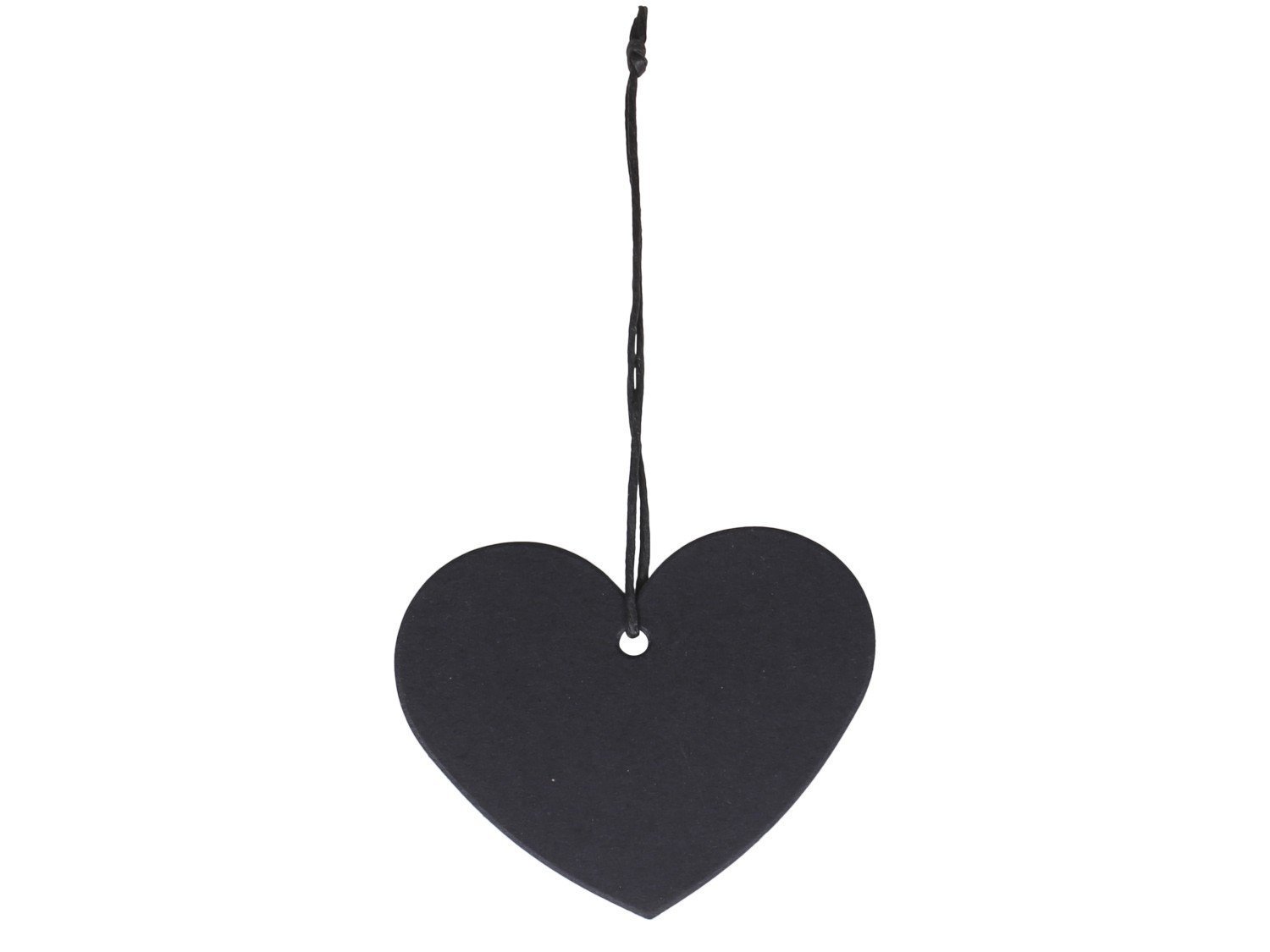 Herz Anhänger , schwarz 