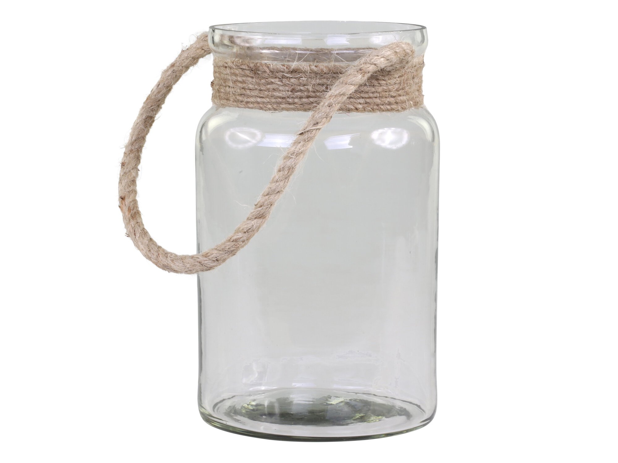 Hurricane Windlicht mit Henkel, klar Ø11,5 x H19,5 cm