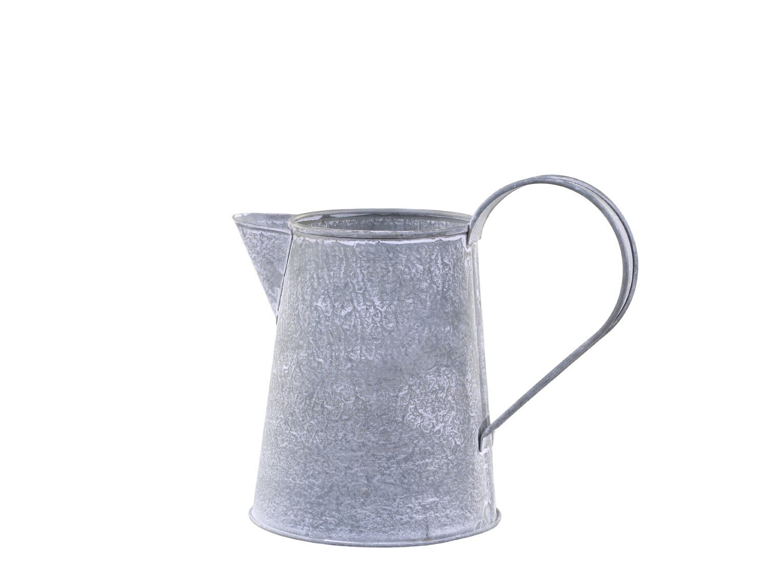 Kanne aus Eisen, antique zink 