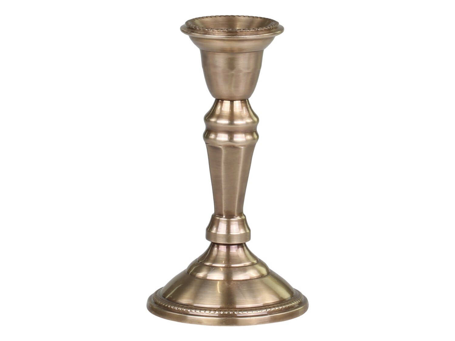 Kerzenständer Messing, antik messing H11,5/Ø6,5 cm