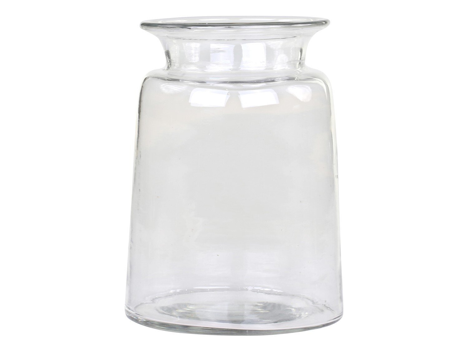 Klare Vase, klar H19/Ø14 cm