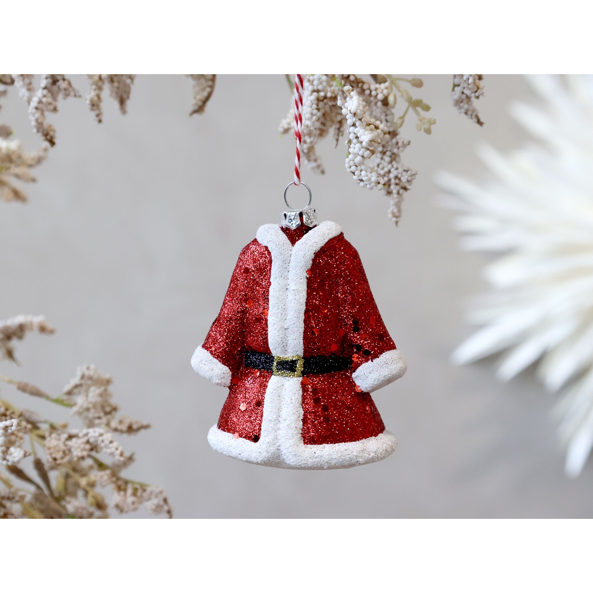 Klassischer Weihnachtsanzug Aufhänger, rot 