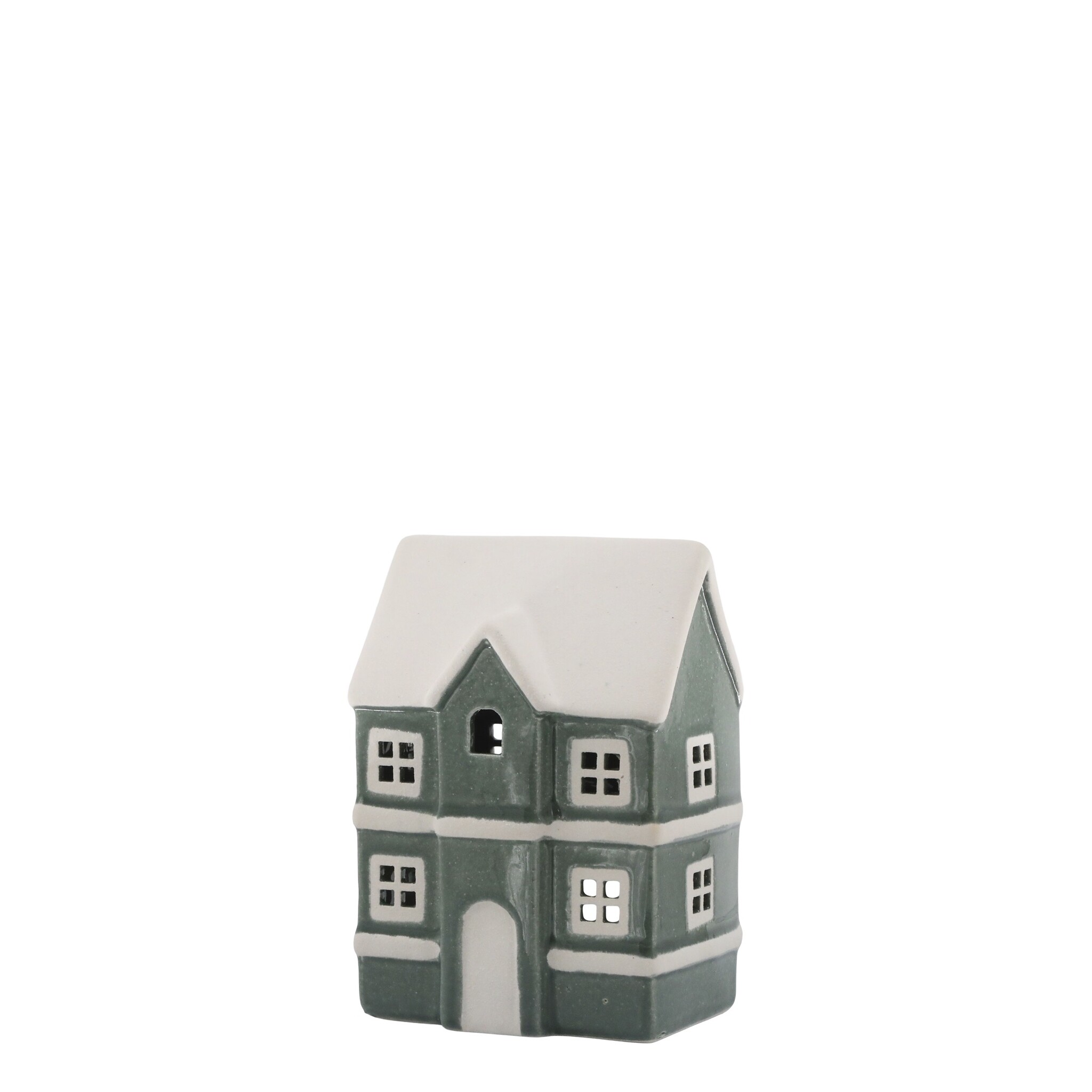 Kleines Keramikhäuschen Chamonix, verte 