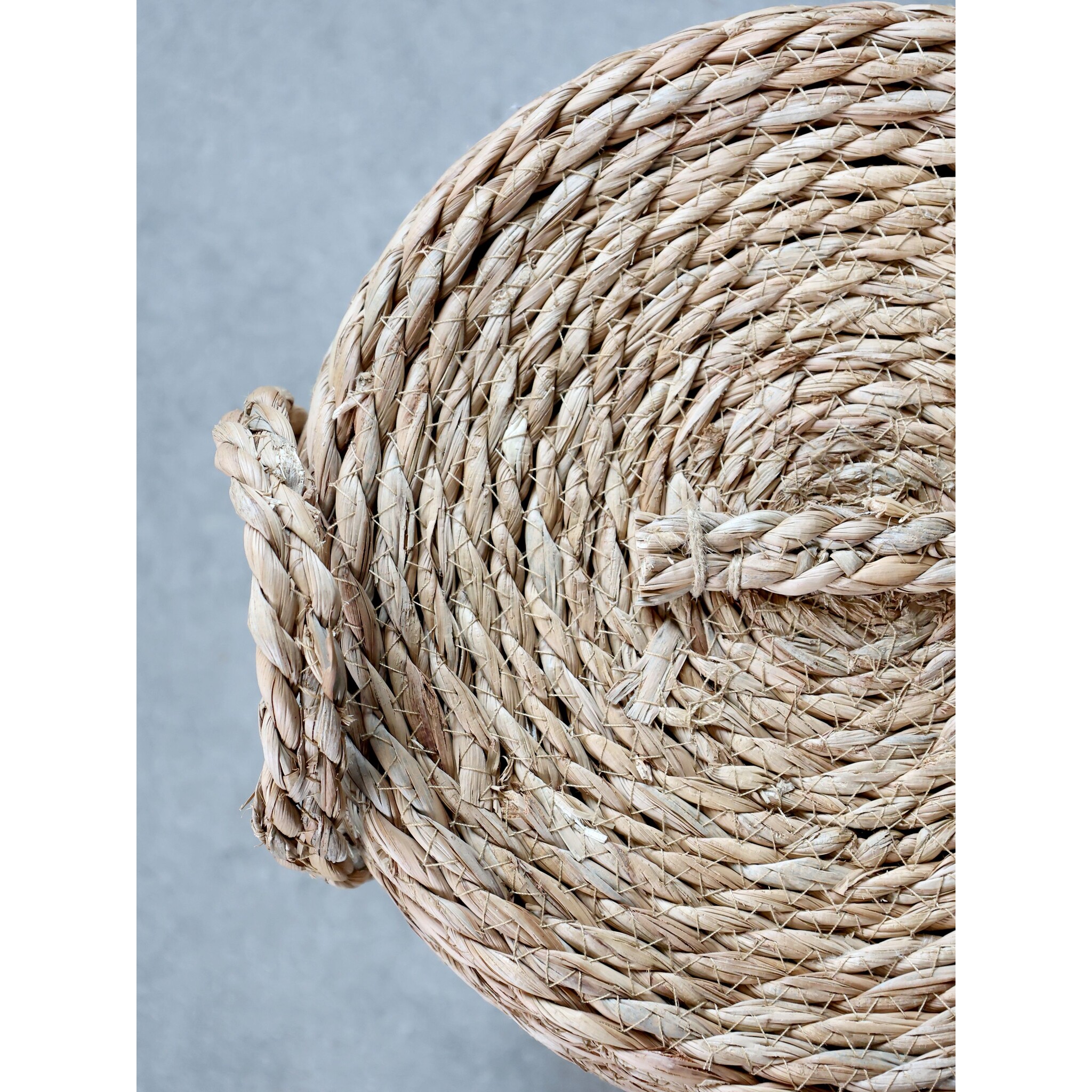 Körbe mit Deckel 3-er Set, natur 