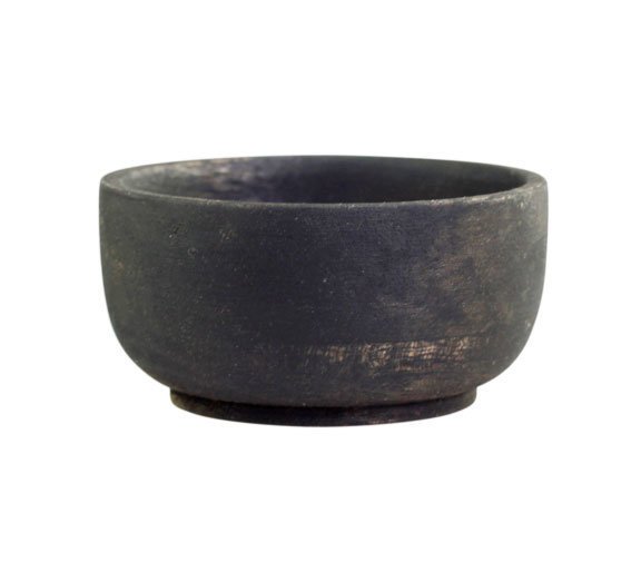 Chic Antique Laon Schälchen aus Mangoholz dunkel, kohle 