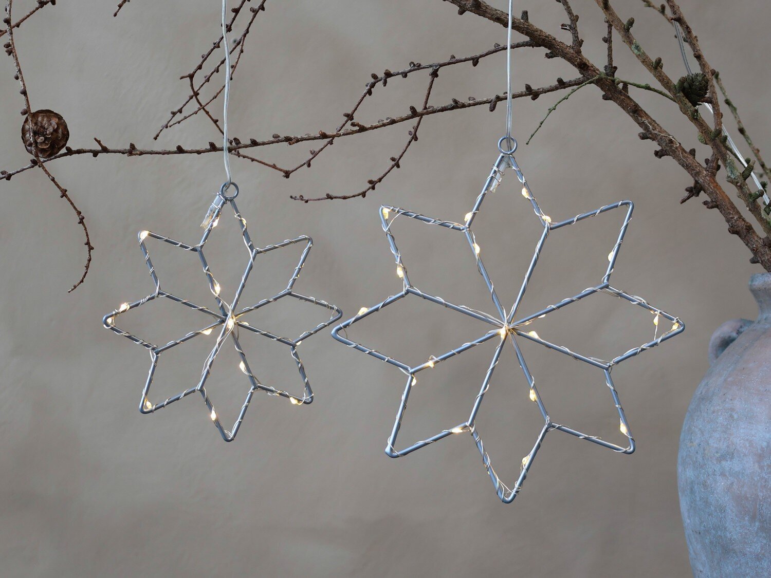 LED Stern drinnen & draußen,  