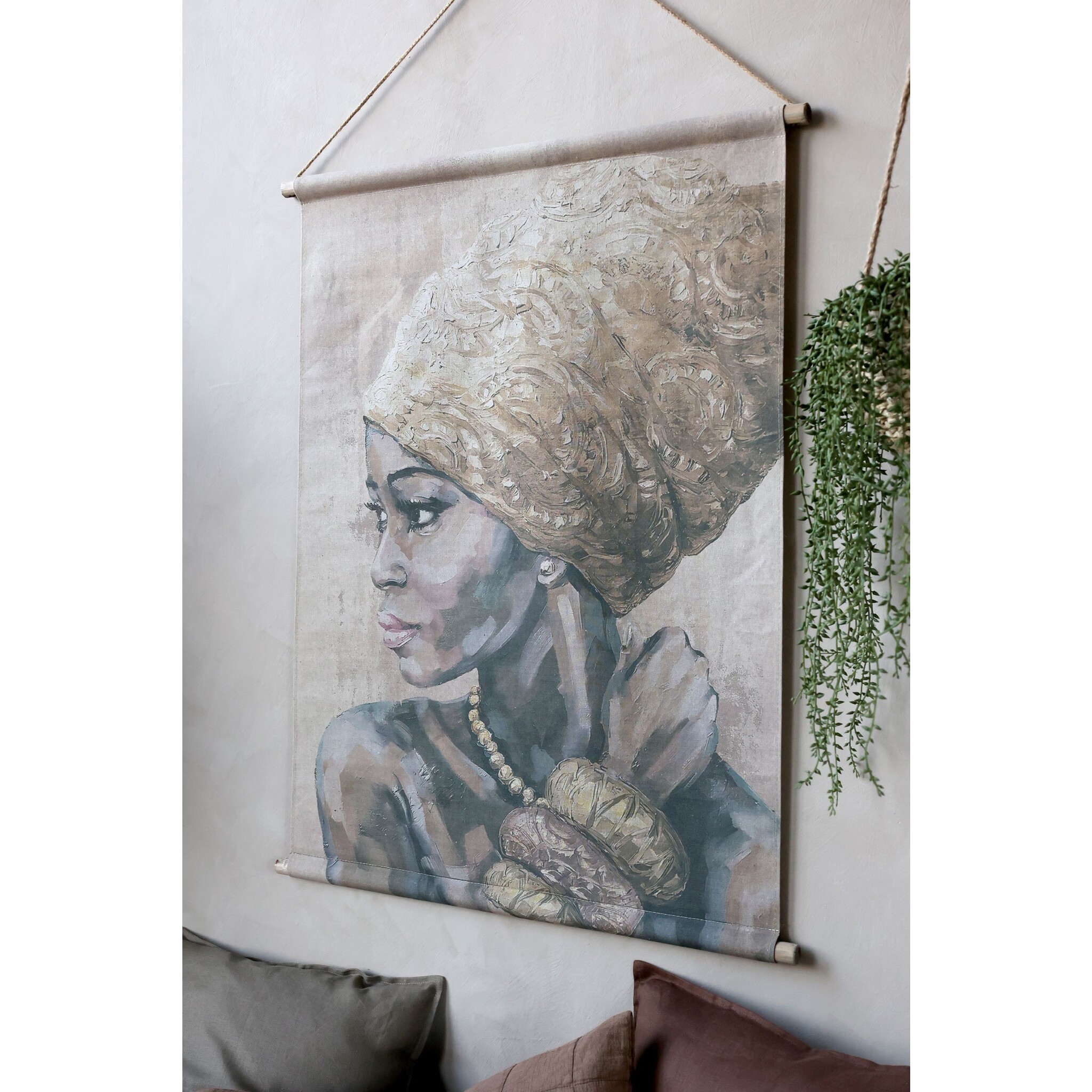 Leinwandbild zum Aufhängen mit Frau, natur 