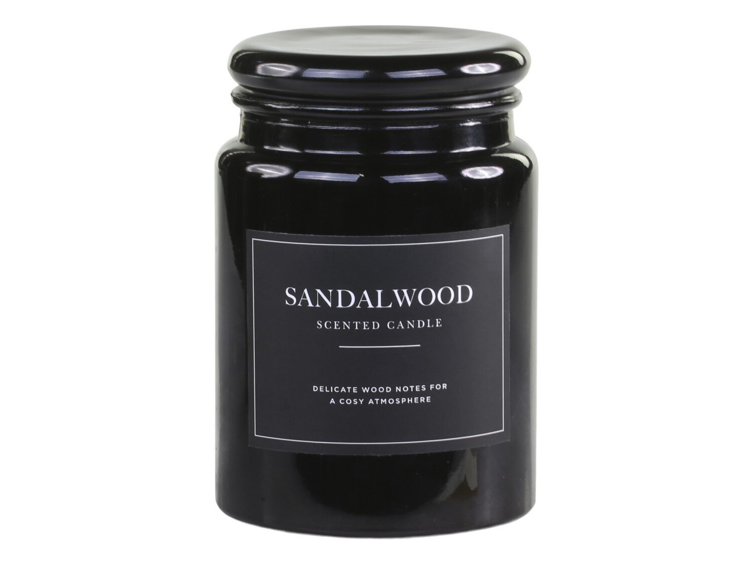 Lucon Duftkerze XL 95 Std, schwarz 