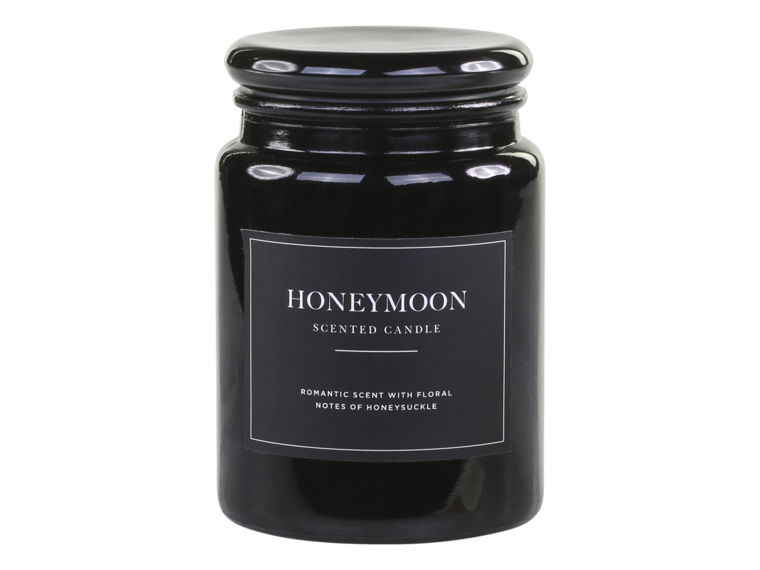 Lucon Duftkerze XL 95 Std, schwarz 