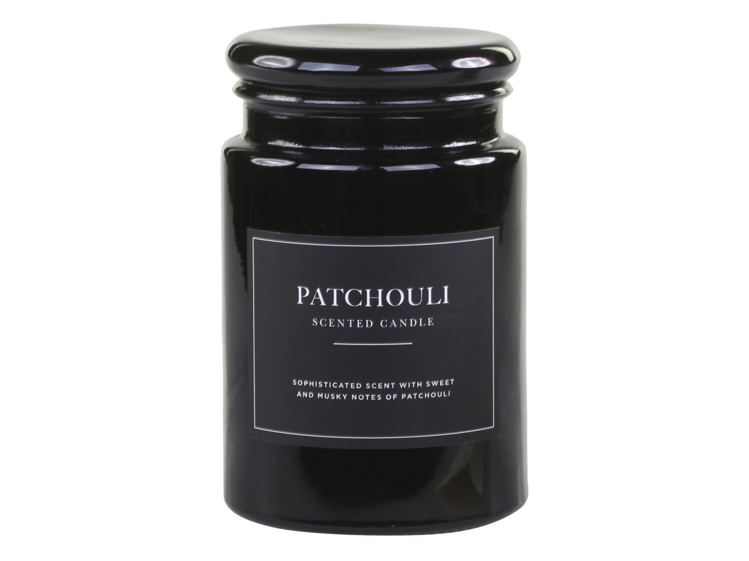 Lucon Duftkerze XL 95 Std, schwarz 