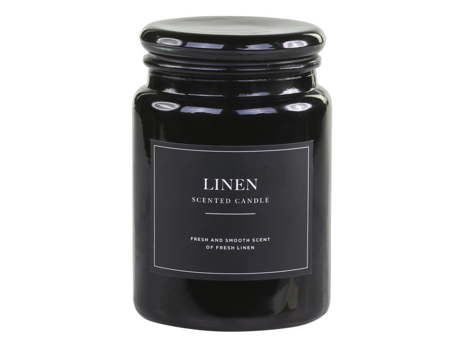 Lucon Duftkerze XL 95 Std, schwarz 