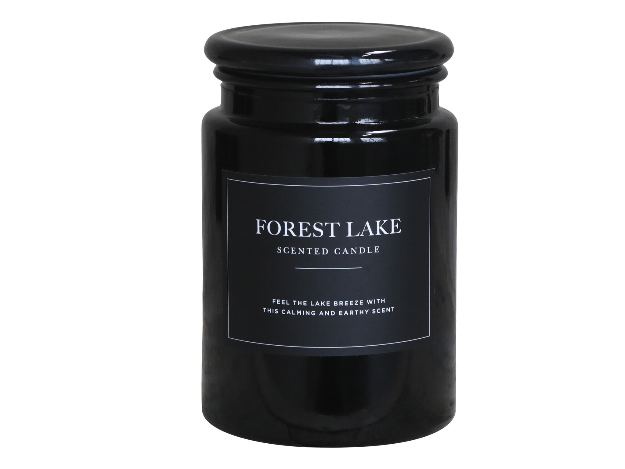 Lucon Duftkerze XL 95 Std, schwarz 