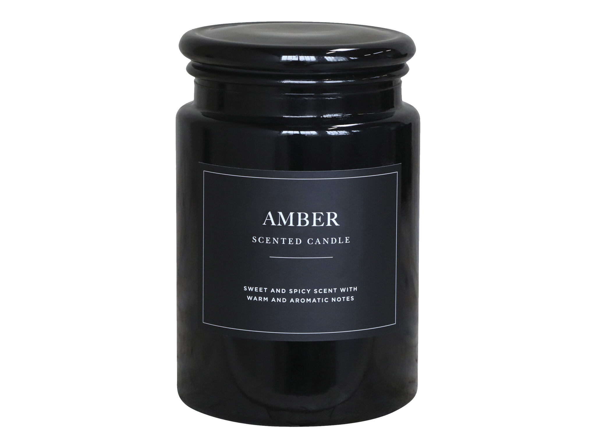 Lucon Duftkerze XL 95 Std, schwarz 