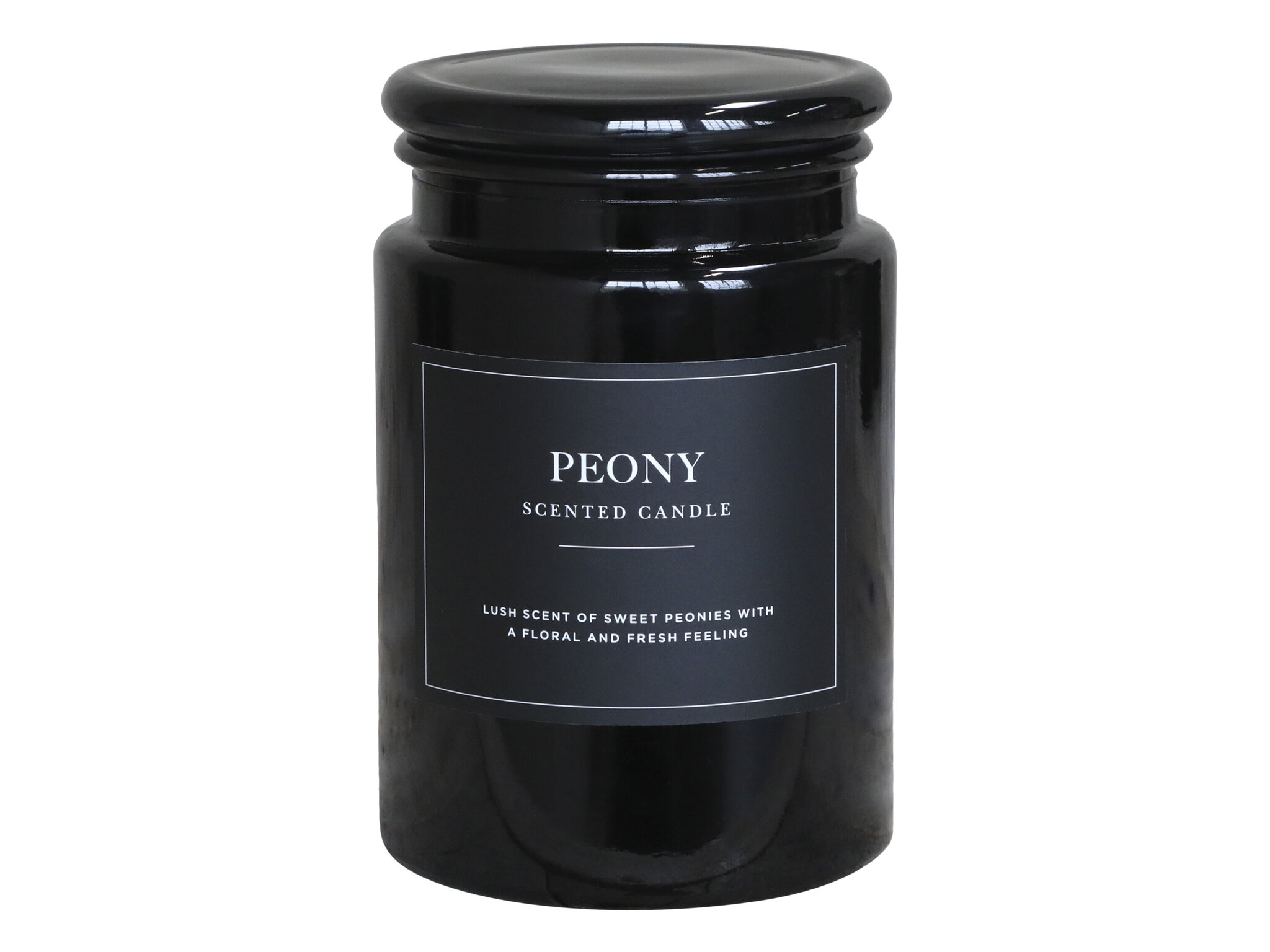 Lucon Duftkerze XL 95 Std, schwarz 