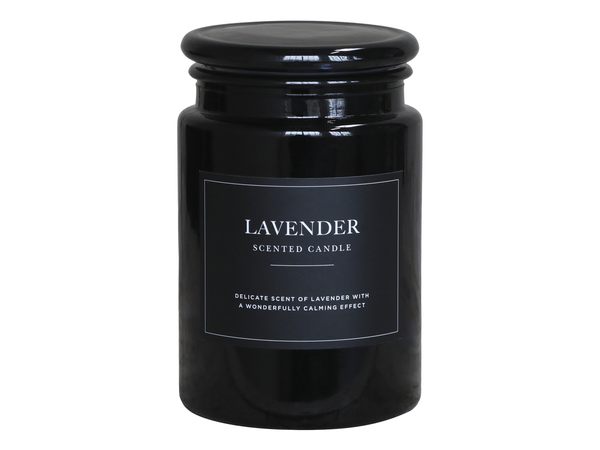 Lucon Duftkerze XL 95 Std, schwarz 