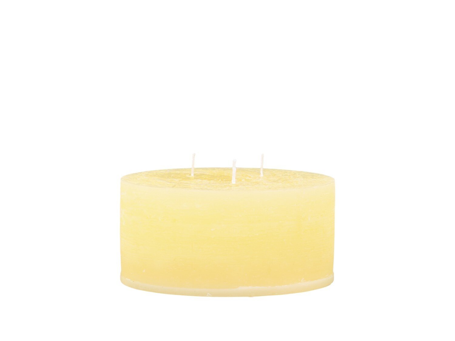 Macon 3 Docht Stumpenkerze, melon H7/Ø15 cm