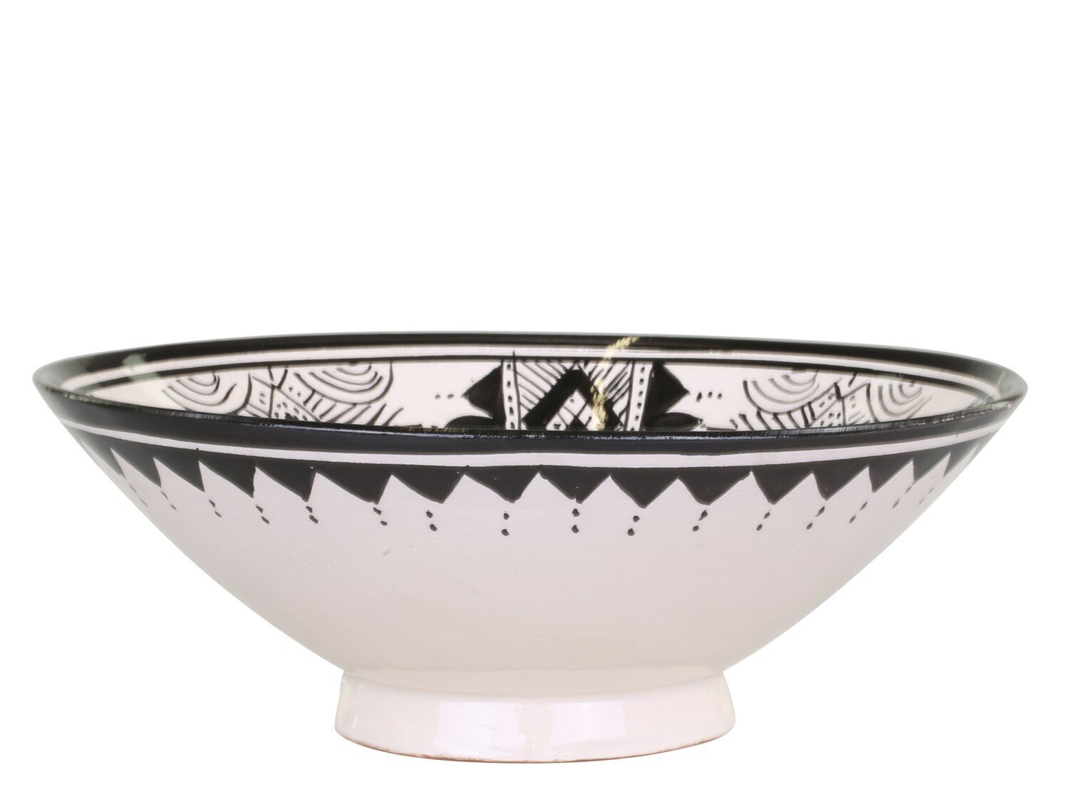 Marrakech Salatschale, schwarz 