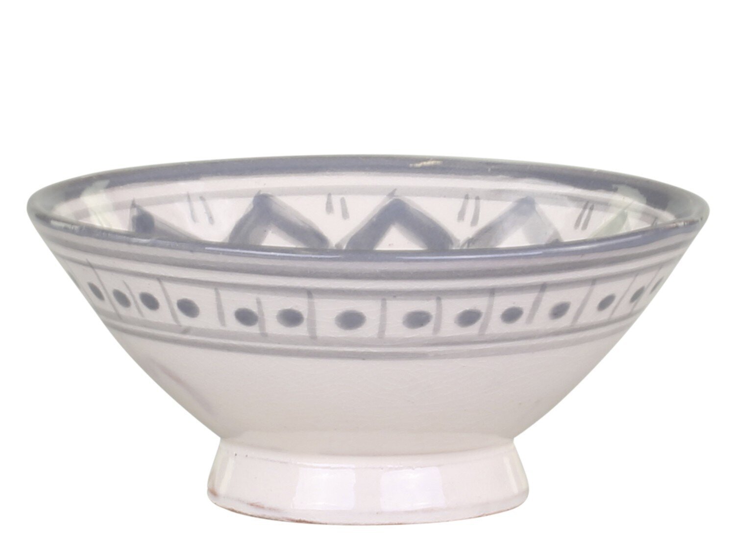 Marrakech Müslischale, französisches grau 