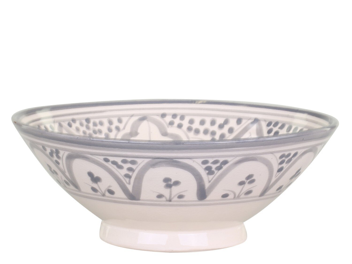 Marrakech Schüssel, französisches grau 