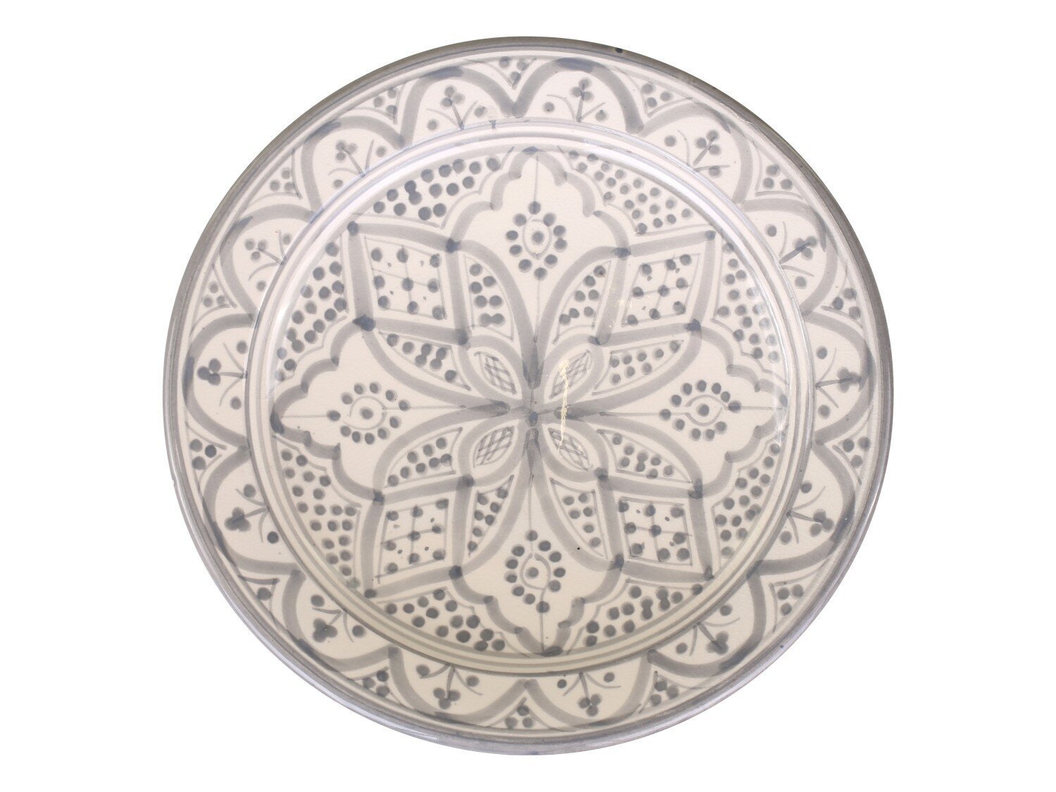 Marrakech Teller klein, französisches grau 