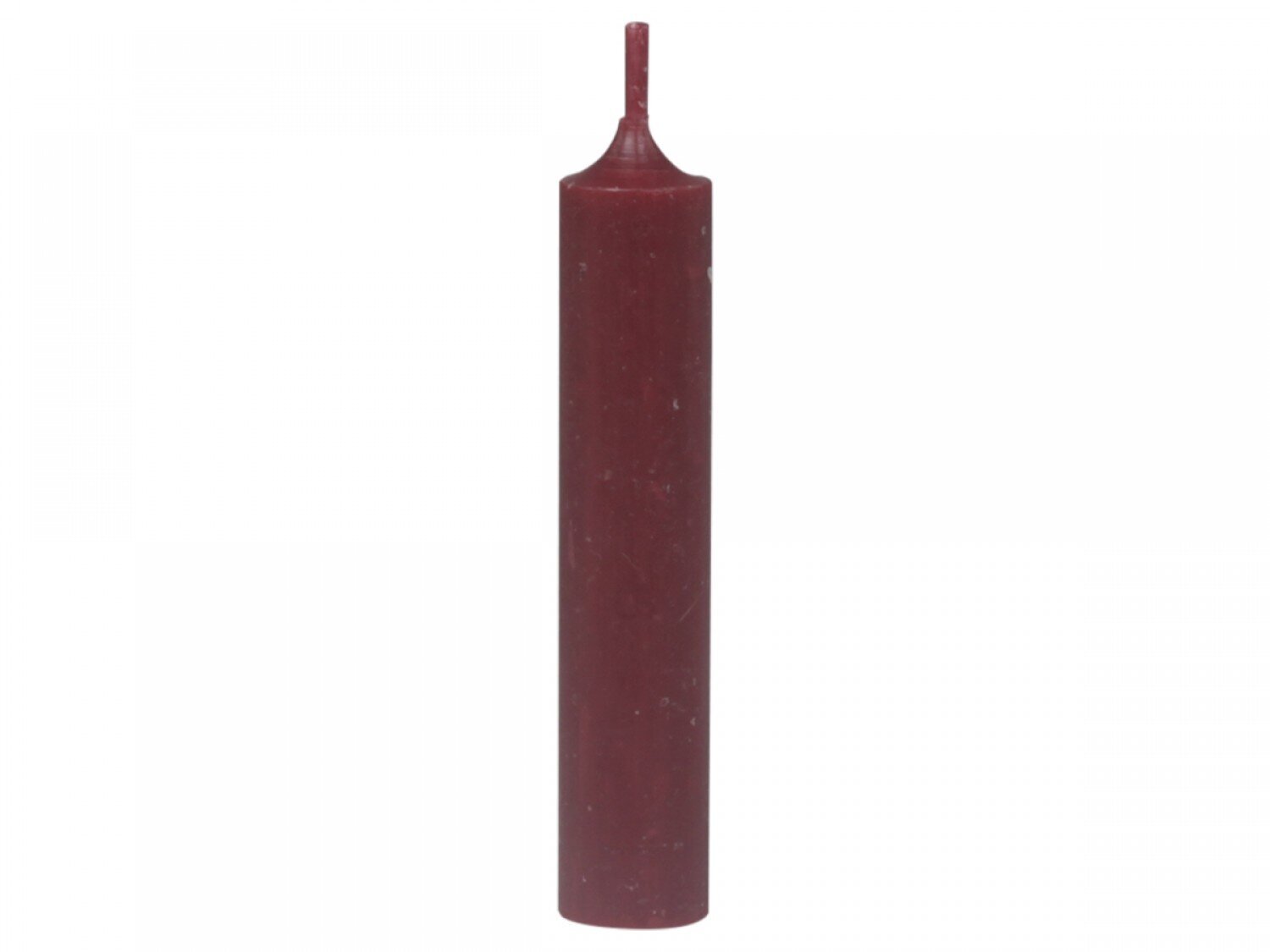 Mini Stabkerze 11 cm, dunkelrot