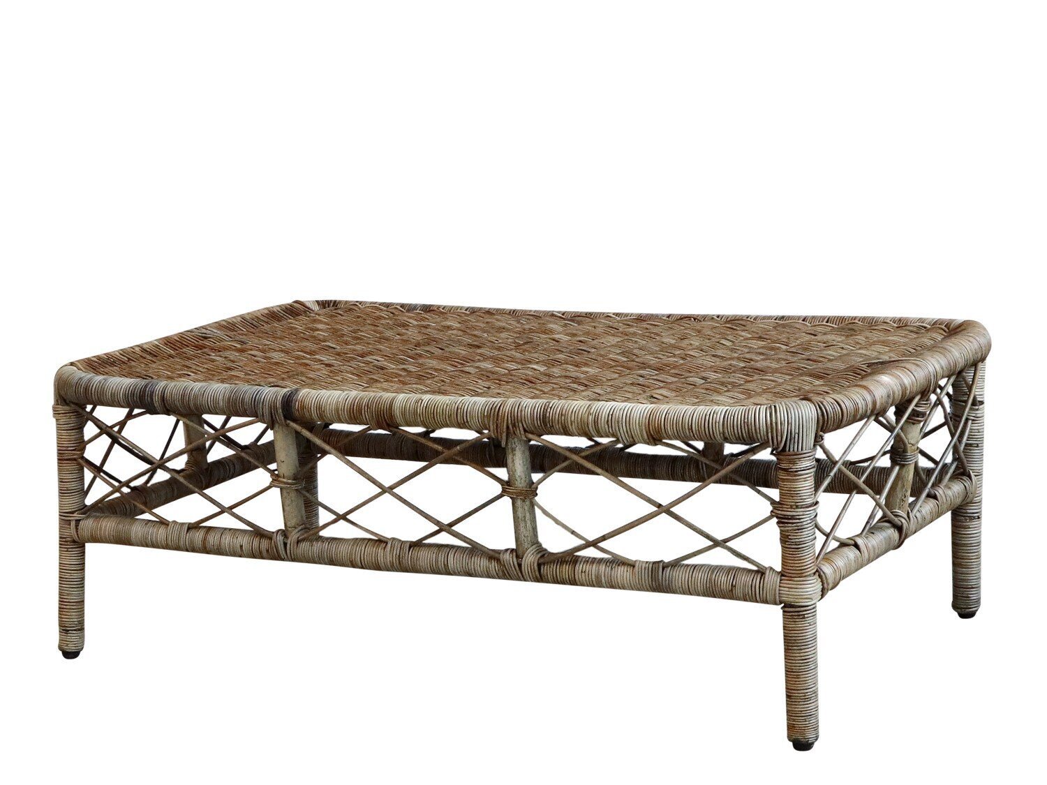 Nantes Sofatisch Geflecht, natur 