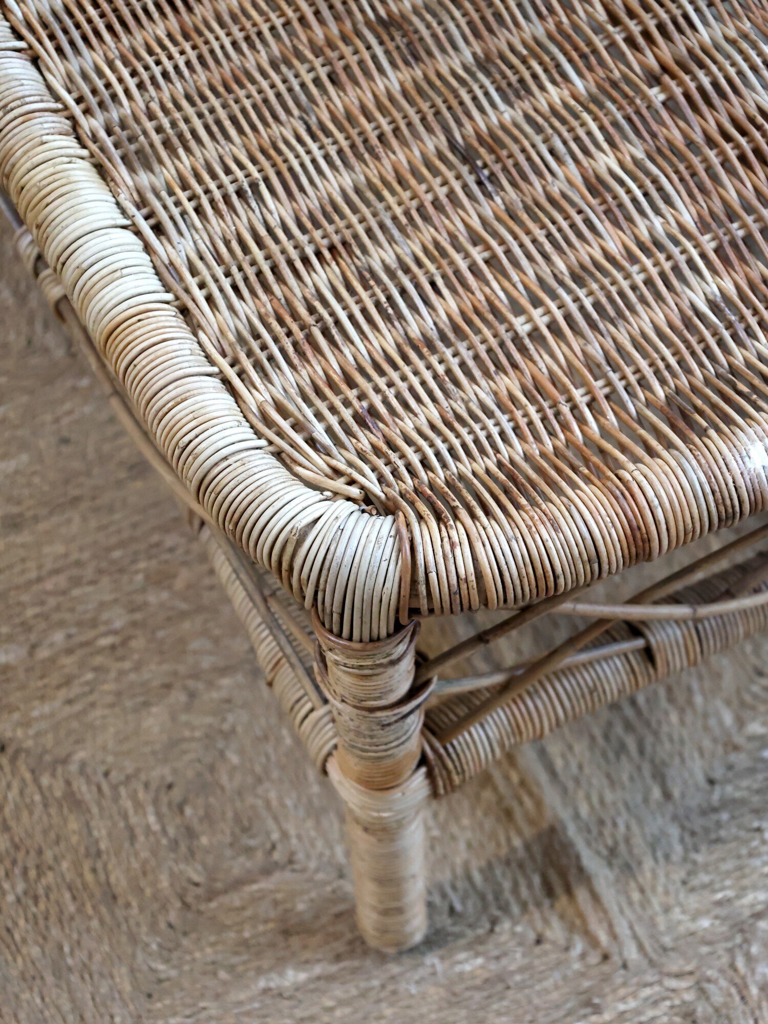 Nantes Sofatisch Geflecht, natur 