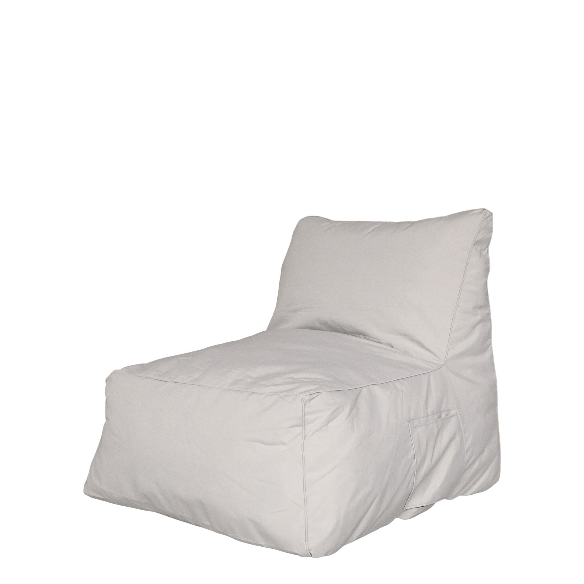 Nylon Lounge-Sessel für Draussen, beige 