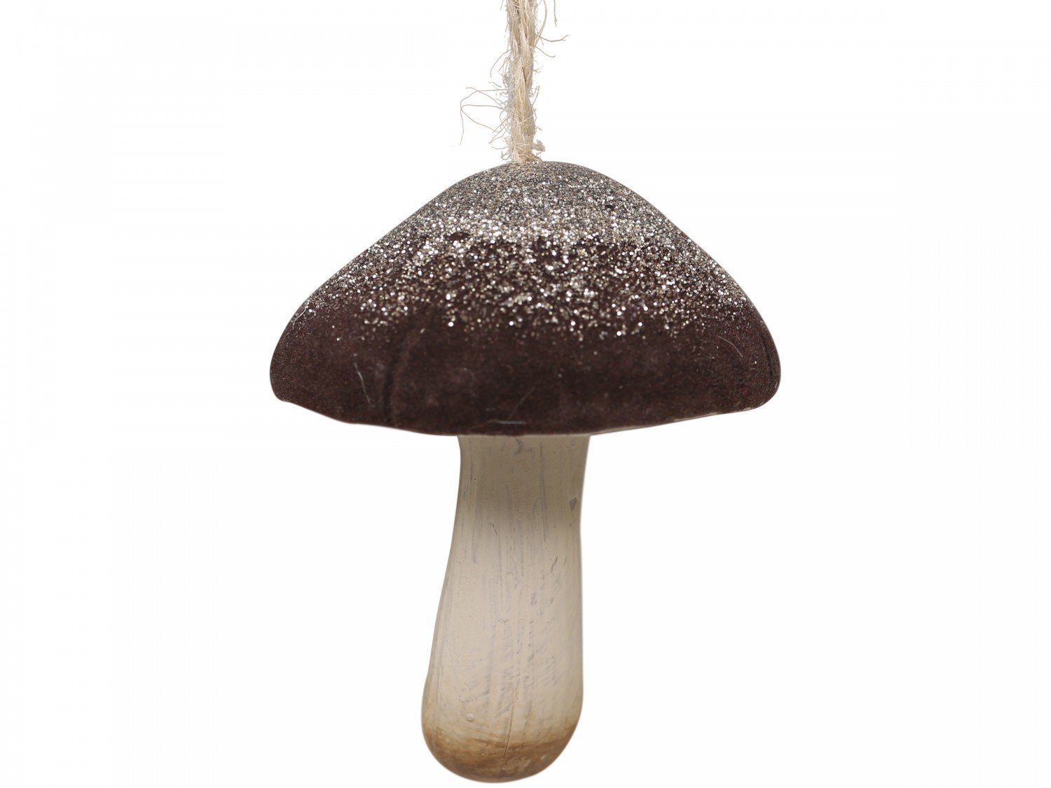 Pilz Velours zum Aufhängen, mokka 