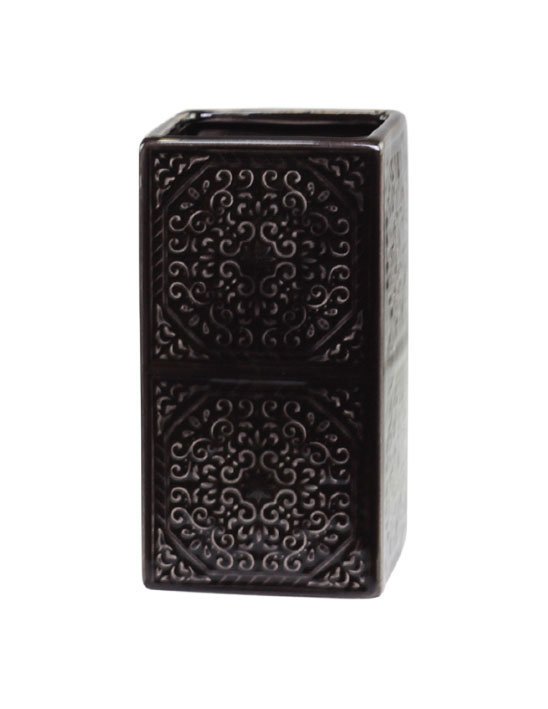 Chic Antique Porzellan Becher, schwarz 