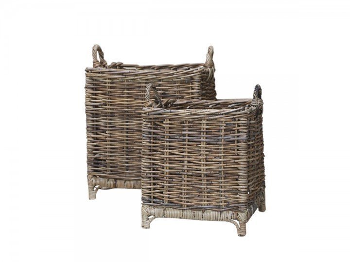 Chic Antique Provence Körbe im 2er Set, natur 