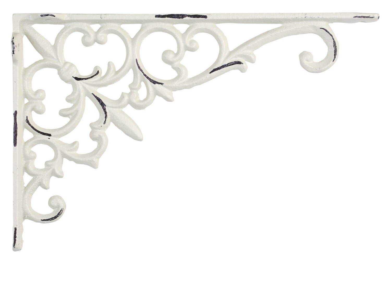 Regalträger Dekor, antik creme 