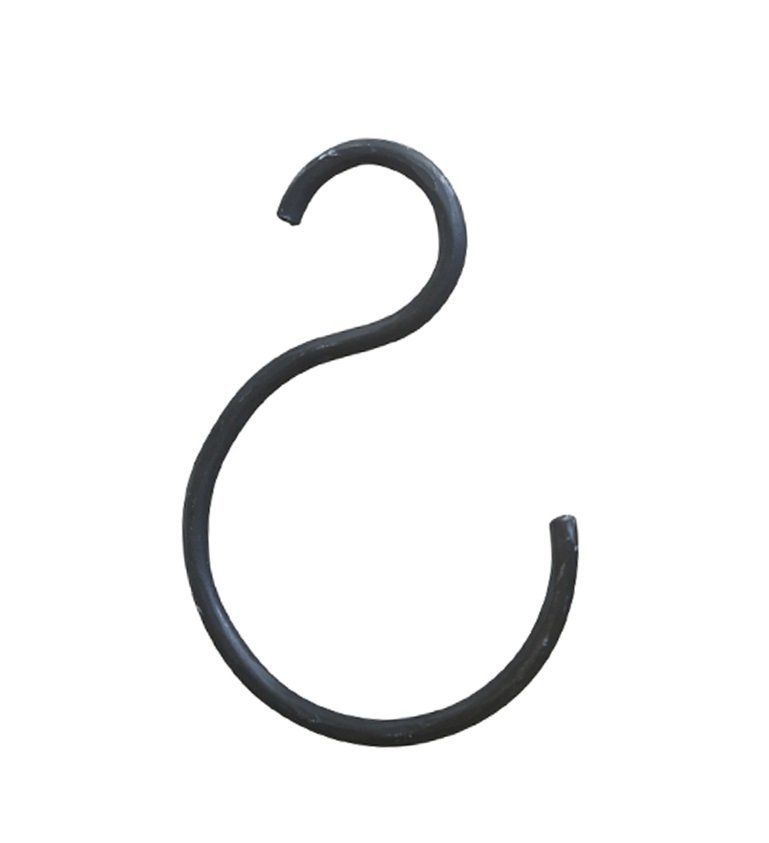 Chic Antique S-Haken antik kohle, antik kohle H15/L10 cm