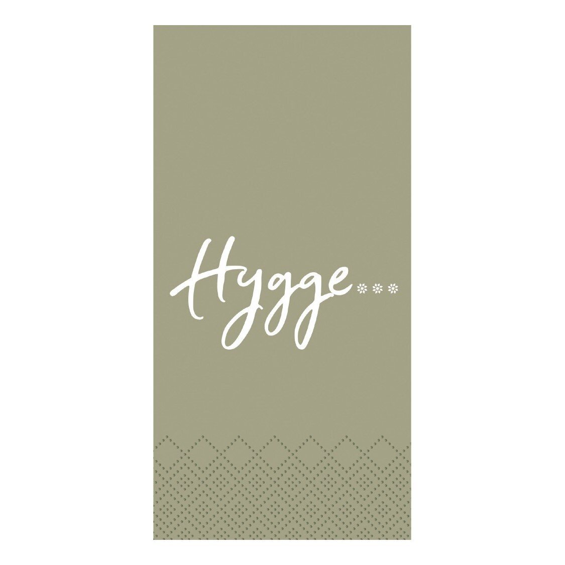Servietten Hygge, grün 