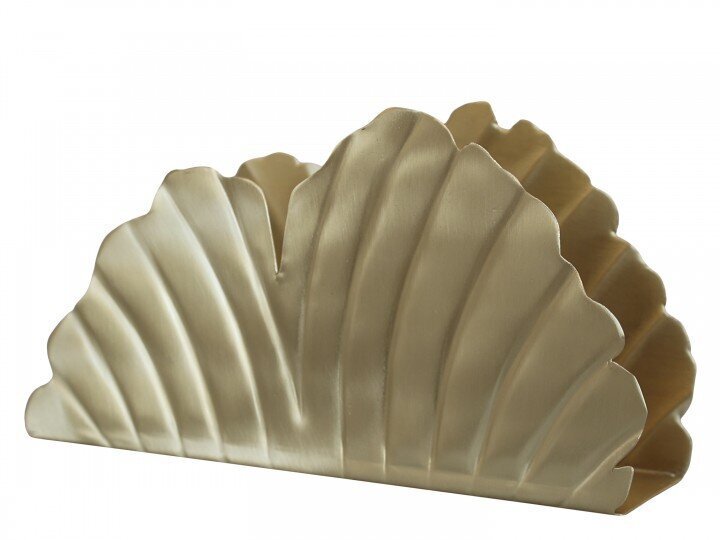 Serviettenhalter Shell, messing 