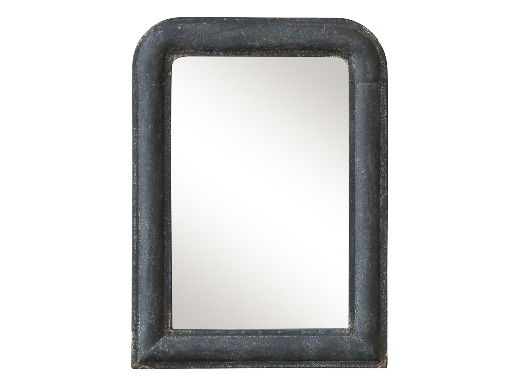 Spiegel aus Eisen im Shabby Look, antique kupfer L40 x B3,5 x H55 cm