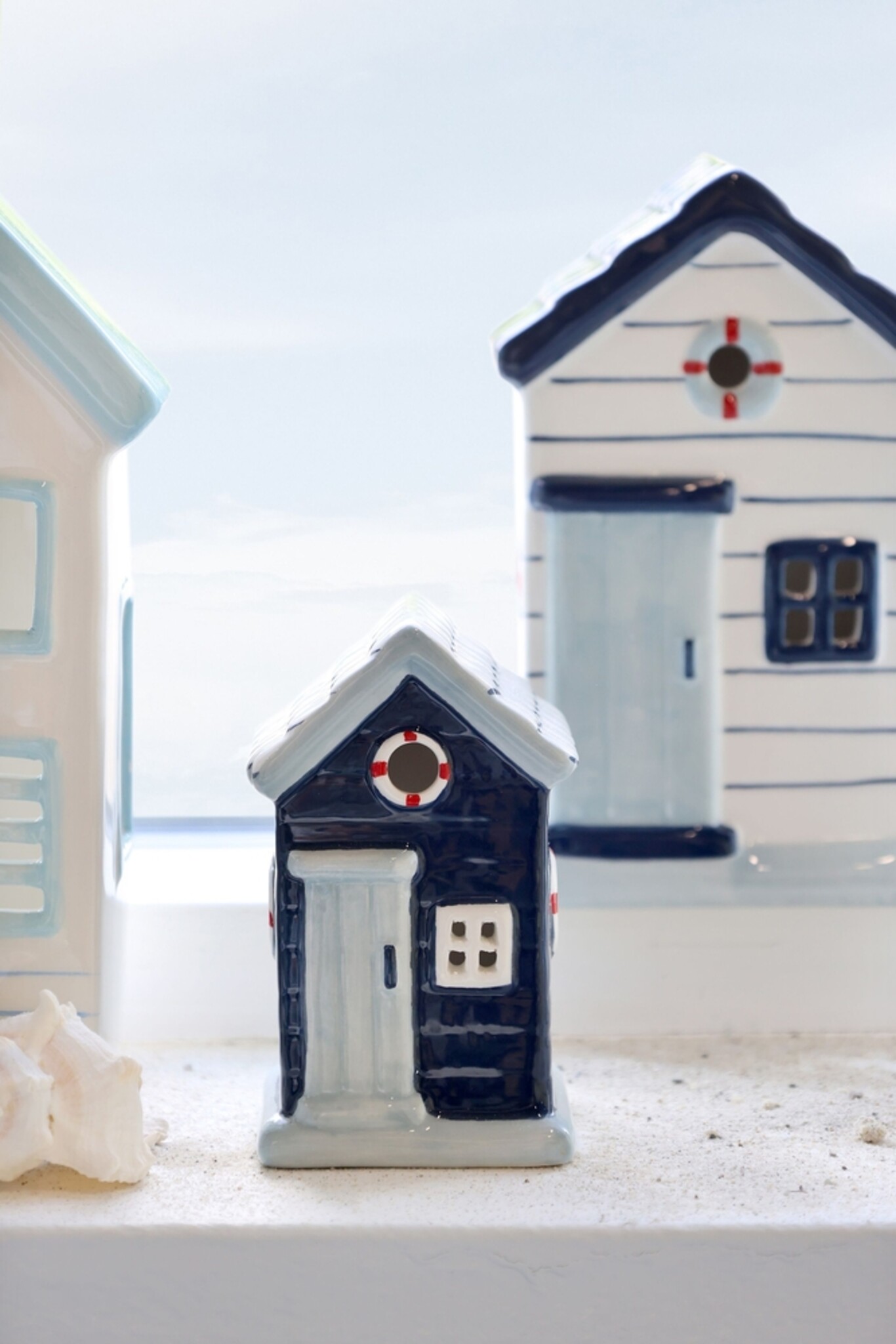 Chic Antique Strandhaus 1 Keramik, ocean 