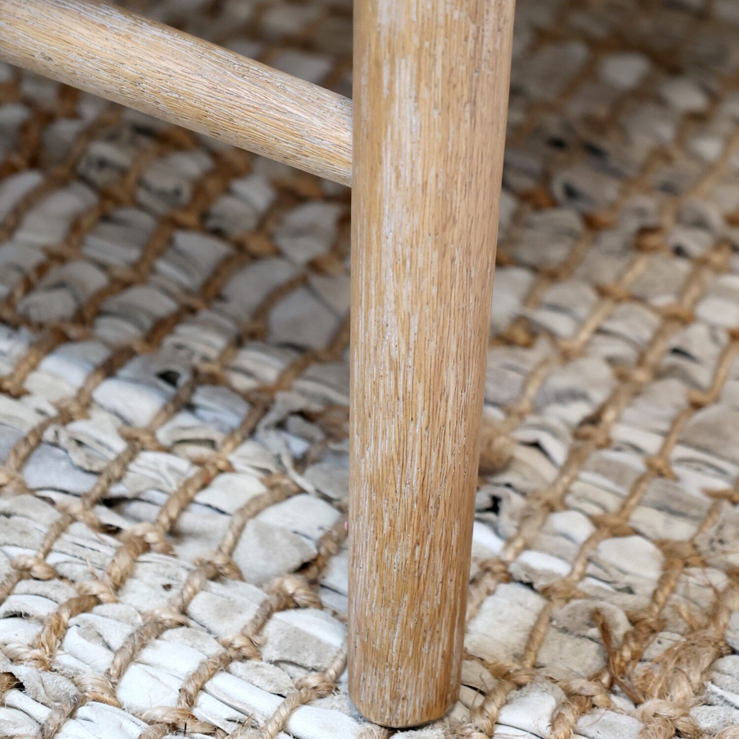 Stuhl mit Geflechtsitz, natur 