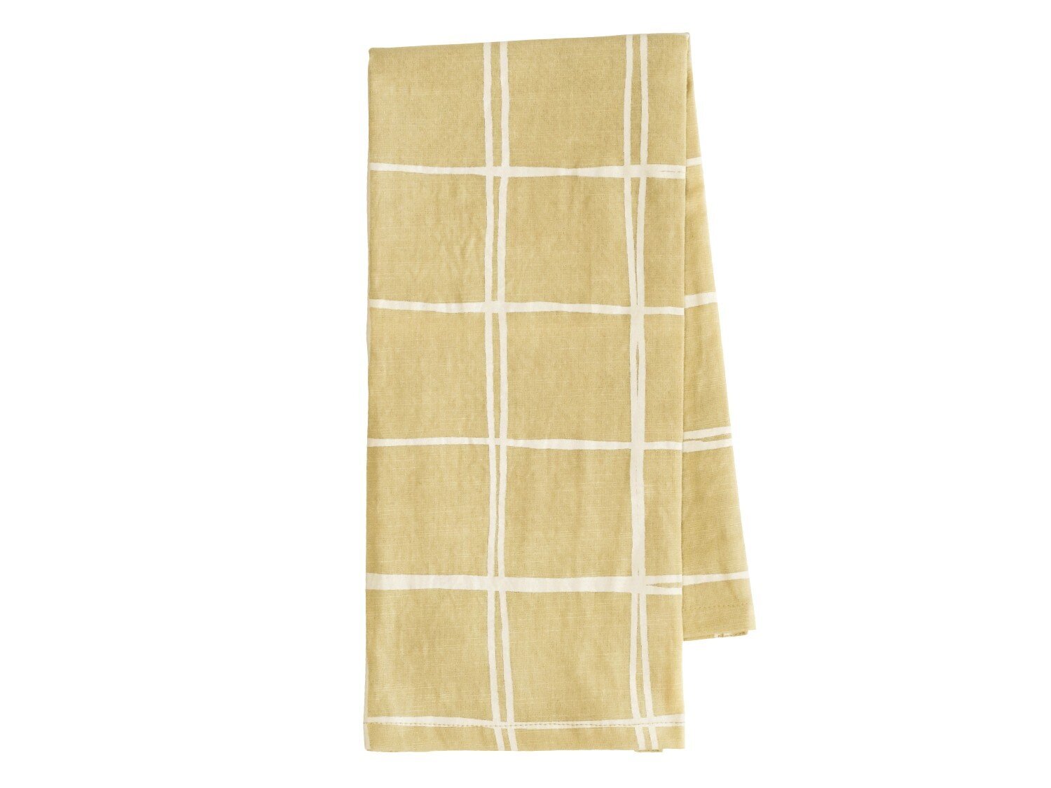 Éternel Geschirrtuch mit Karos, honig 