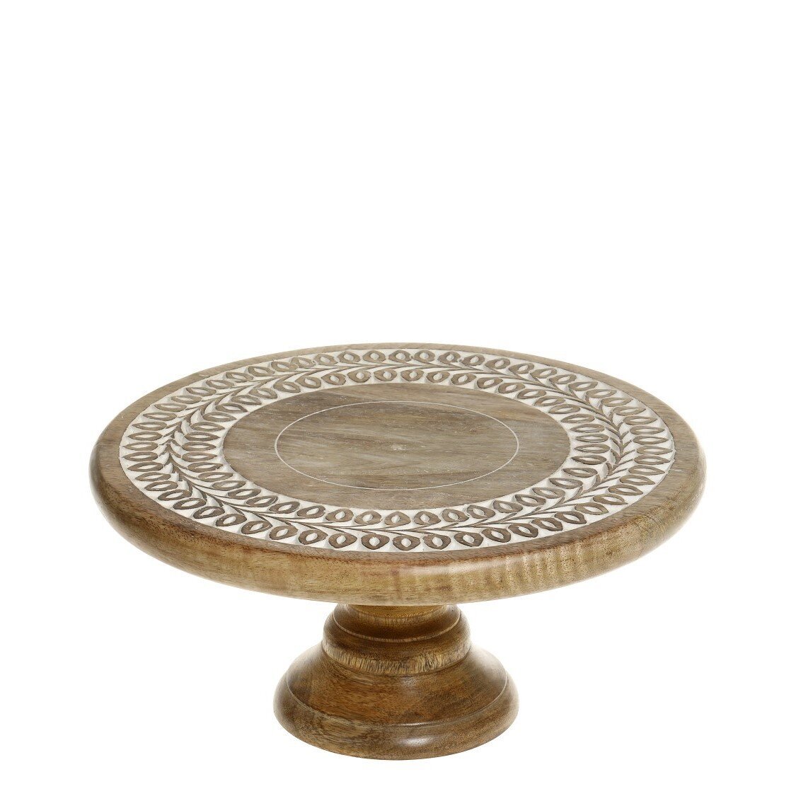 Tours Tablett auf Fuß, natur 