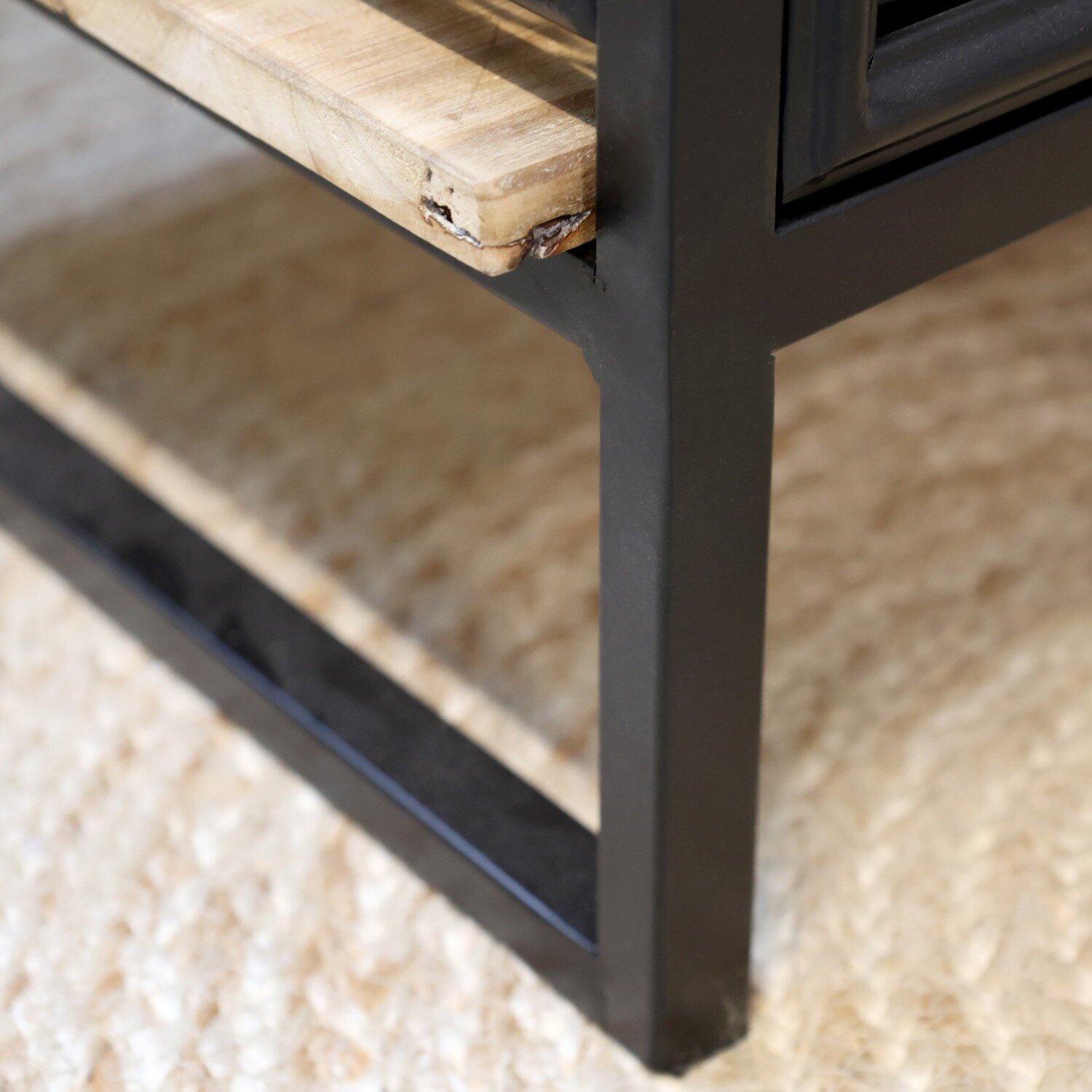 Vence Beistelltisch, antique schwarz 