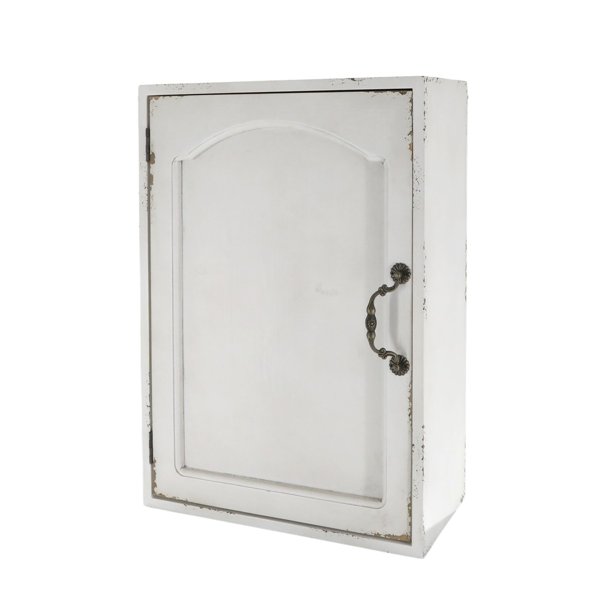 Vintage Schrank für Wand mit 1 Tür, antique creme 