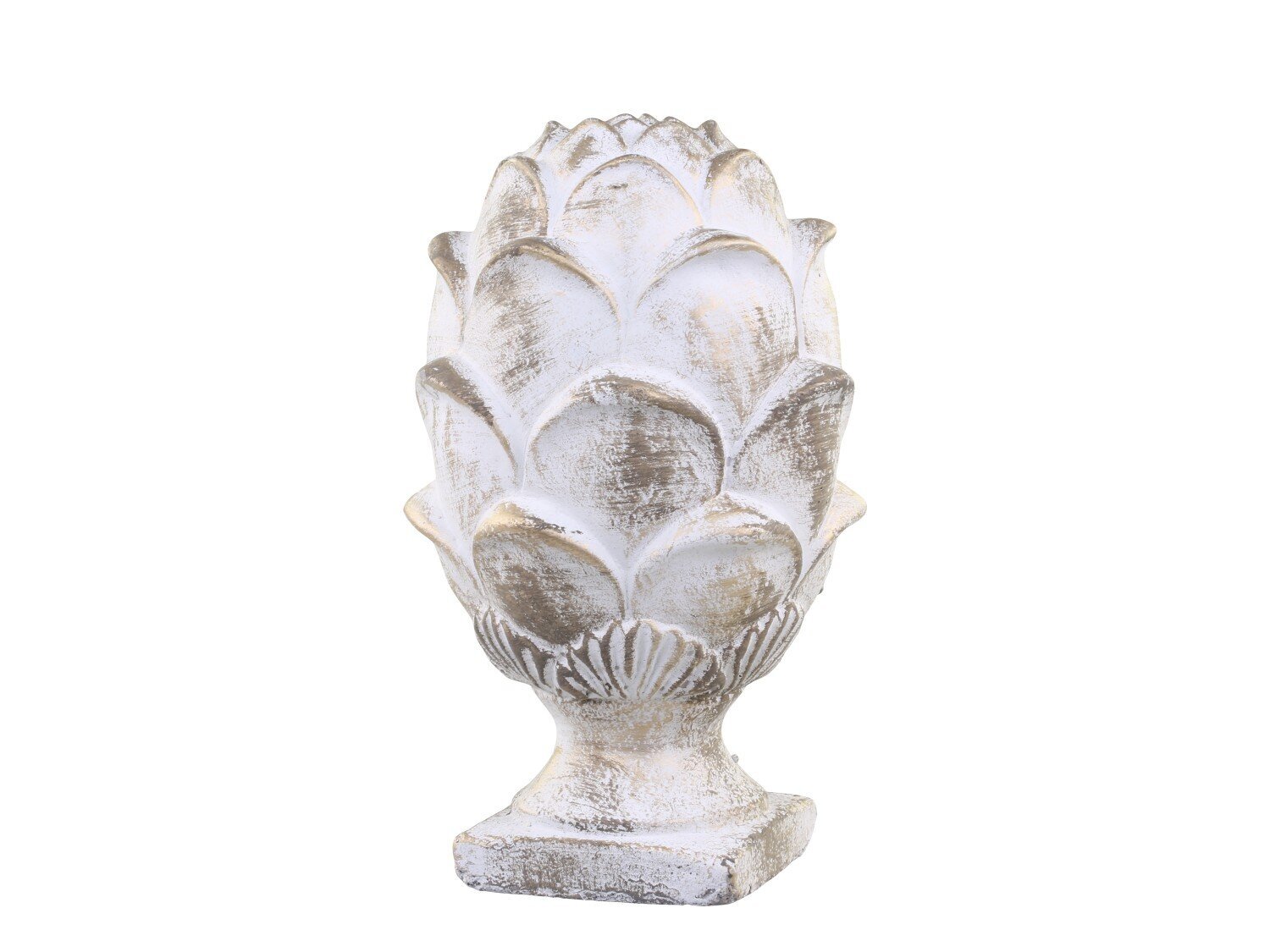 Vittel Dekor auf Fuß Artischocke, creme 