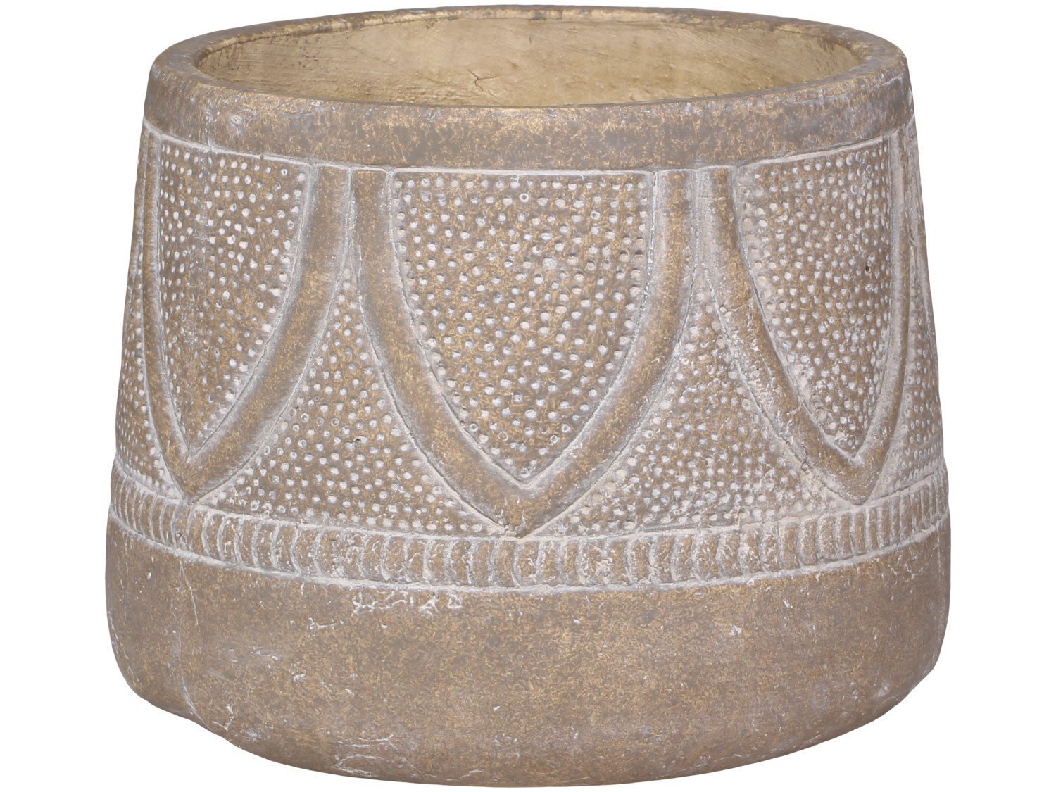 Évron Übertopf, natur H16/D20 cm