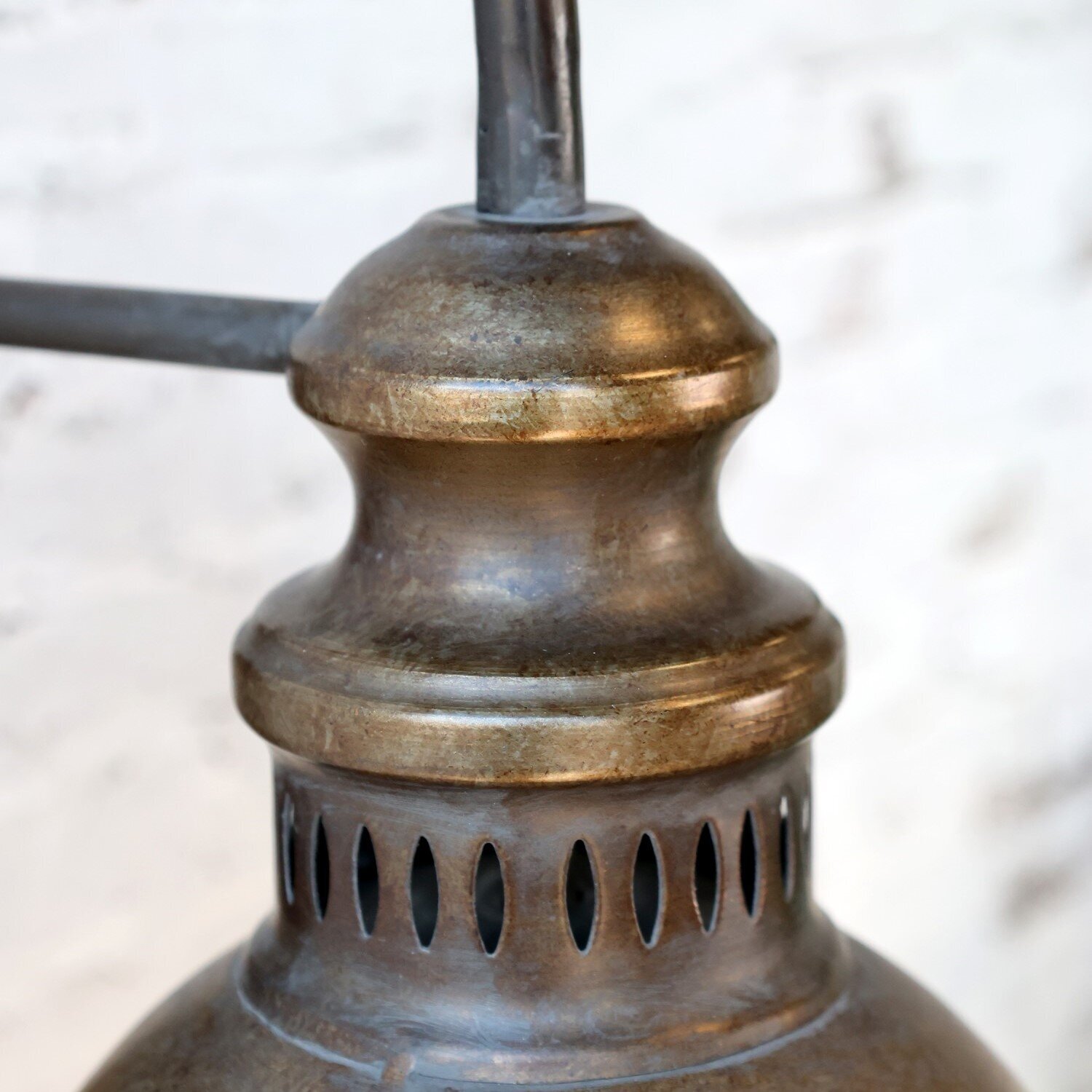 Wandlampe im antiken Stil, antique messing 