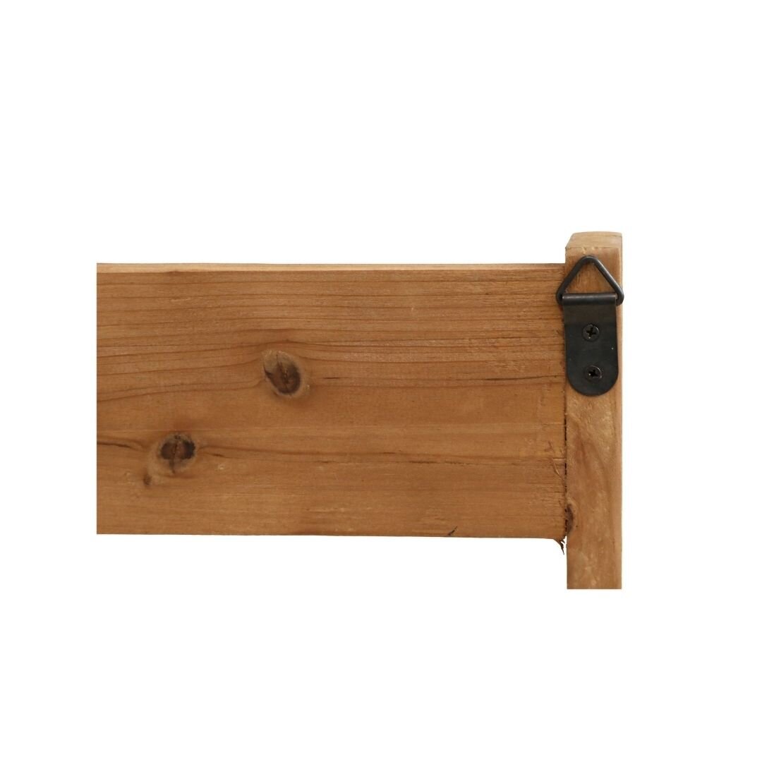 Wandregal für Gewürze, natur 