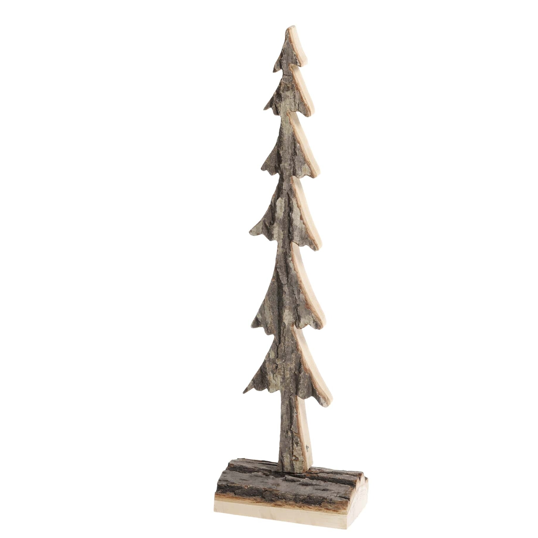 Weihnachtsbaum Aufsteller aus Lindenholz, natur Höhe 41, Länge: 11, Breite: 9 cm